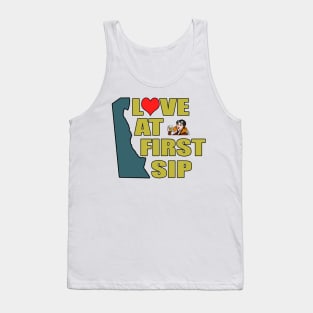 Love at First Sip Tank Top